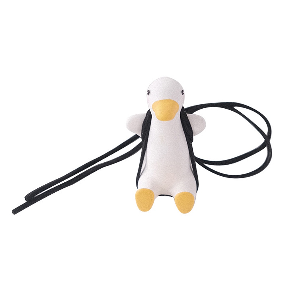 Phụ Kiện Trang Trí Gương Chiếu Hậu Xe Hơi Hình Vịt Lắc Lư Dễ Thương