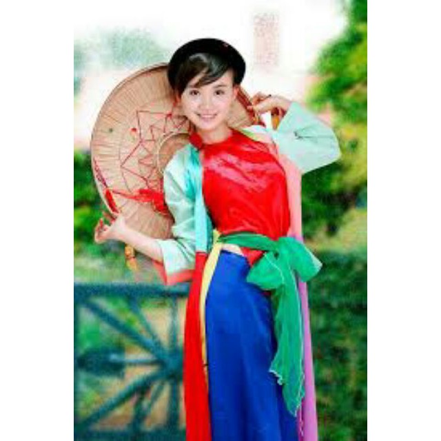 Áo dài tứ thân cho bé