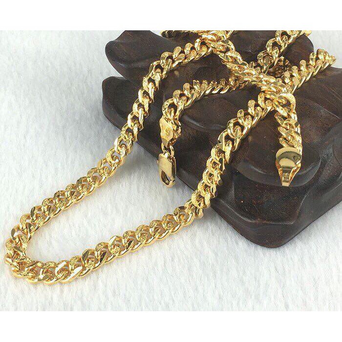 Dây chuyền Nam mạ vàng dầy ngầu phong cách ( 5 Cây )