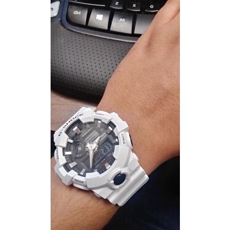 Đồng hồ nam dây nhựa G-SHOCK chính hãng Casio Anh Khuê GA-700-7ADR