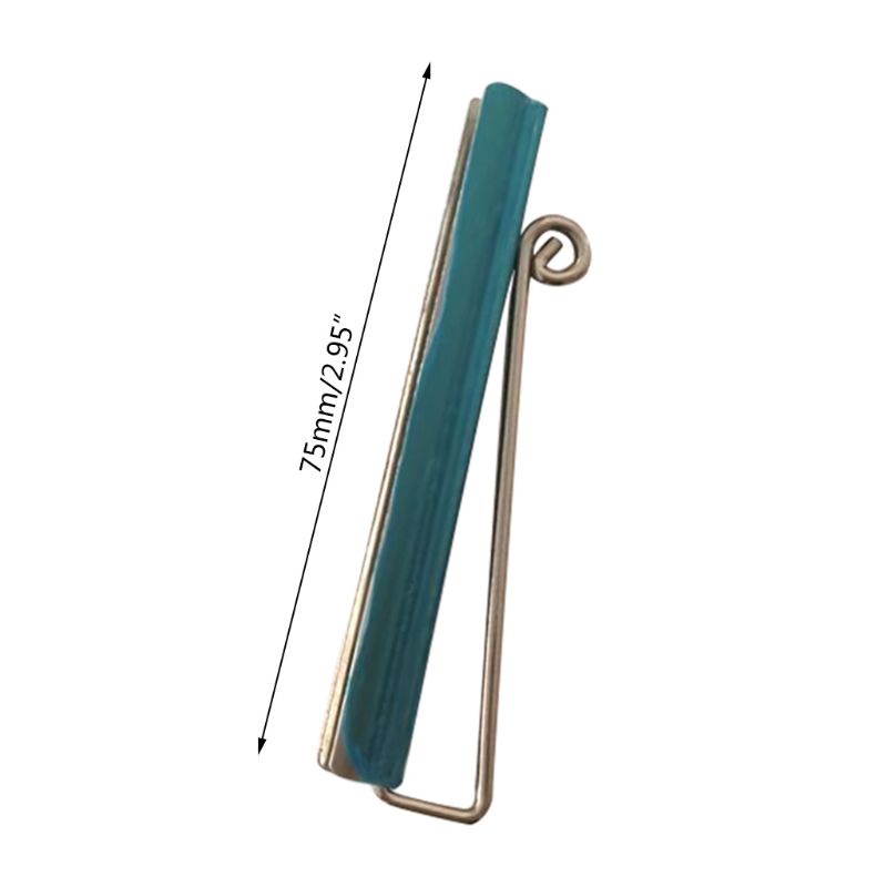 Kẹp Tiền Bằng Kim Loại Cho Ví Da Thủ Công