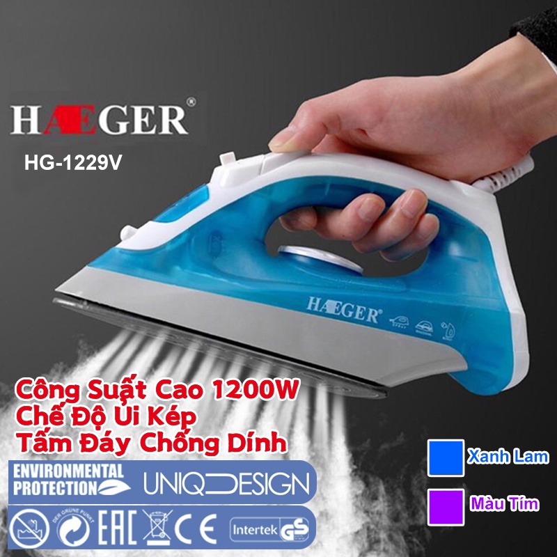 Bàn ủi hơi nước cầm tay Bàn ủi di động nhỏ dùng trong gia đình  MẶT ĐẾ CHỐNG DÍNH,2 CHẾ ĐỘ: PHUN SƯƠNG VÀ PHUN HƠI