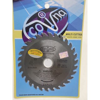 Luõi cưa gỗ covina 100mm 30răng