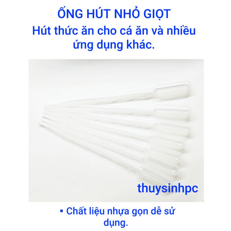 Ống hút nhỏ giọt 5ml 10ml