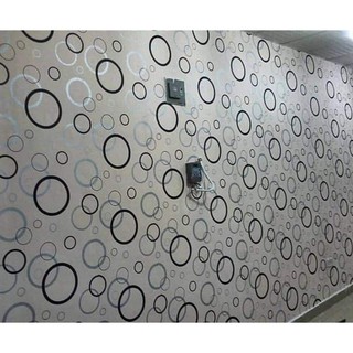 Decan dán tường theo cuộn (giấy dán tường keo sẵn khổ 0.45x10m)