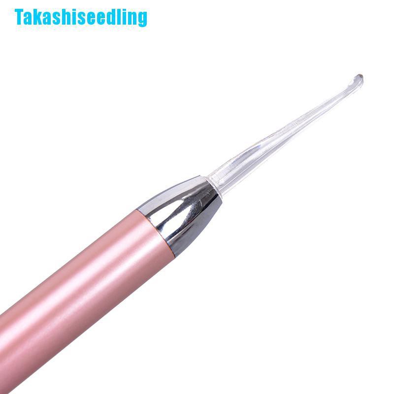 (Hàng Mới Về) Dụng Cụ Lấy Ráy Tai Có Đèn Flash Mờ / Matte