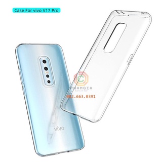 (có video) Ốp lưng dẻo trong VIVO V17 PRO V15 PRO cao cấp, bền màu