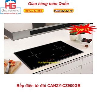 [SX Tại Thái Lan] Bếp Điện Từ đôi Can_zy, Bếp Từ Đôi  CZ-900GB, Giá Rẻ Tại Hà Nội (Có Dịch Vụ Lắp Đặt Tại Nhà)