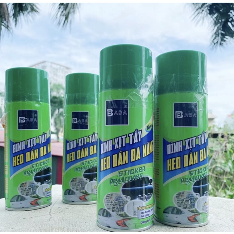 Bình Xịt Tẩy Keo, Băng Dính, Nhựa Đường Cấp Tốc 450ml