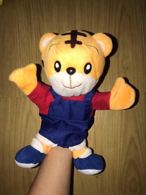 Rối tay hổ nhồi bông cho bé