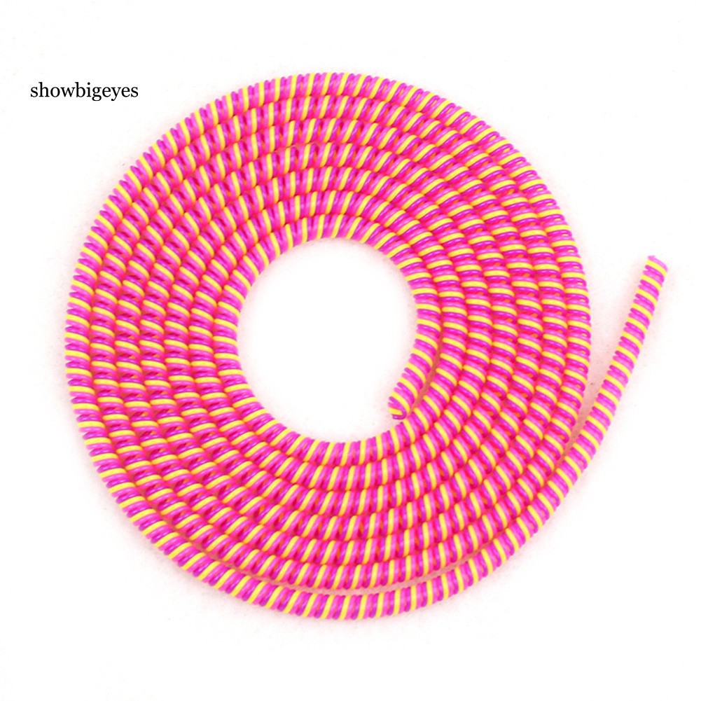 Vỏ Bảo Vệ Dây Cáp Sạc USB Xoắn Ốc Dài 1.4m