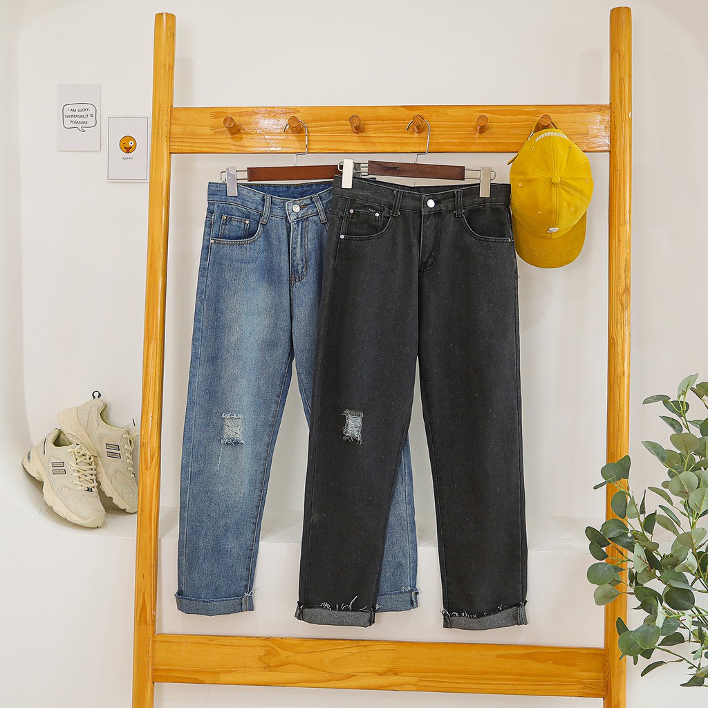 QUẦN JEANS(BÒ) DÁNG BAGGY THIẾT KẾ PHONG CÁCH HÀN QUỐC THỜI TRANG NAM MANDO - QJ38