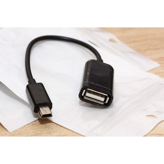 Cáp mini USB OTG cho điện thoại, máy tính bảng