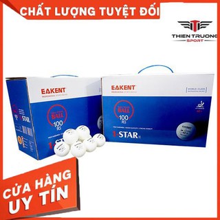 - hộp bóng bàn 100 quả eakent tiêu chuẩn 40+