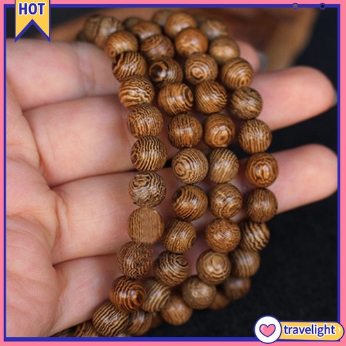 Vòng tay chuỗi hạt gỗ 8mm thời trang