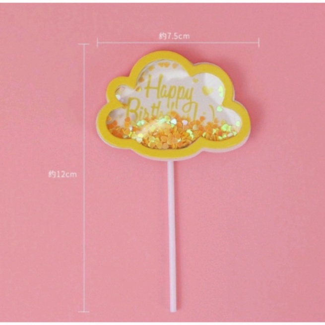 phụ kiện trang trí bán [FREESHIP❤️] que cắm mây trăng sao kim tuyến