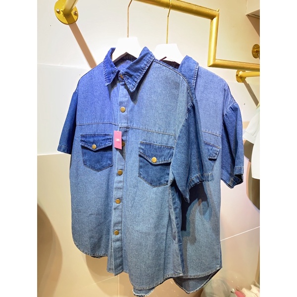 Áo somi jean🤍