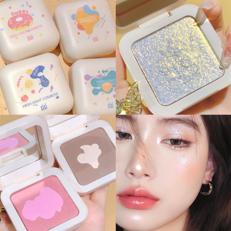Phấn nhũ mouse mềm bắt sáng cao cấp Xixi Nude Make Up Highlight Blush Sena beauty | BigBuy360 - bigbuy360.vn