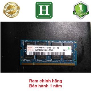 Ram laptop DDR2 2GB bus 800 - 6400s, hiệu Hynix chính hãng, bảo hành thumbnail