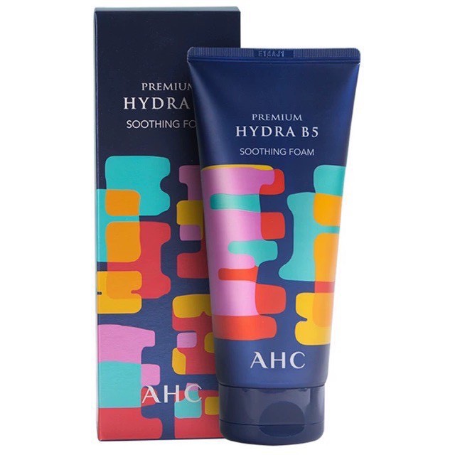 Sữa rửa mặt tạo bọt AHC Premium Hydra B5 180ml, sữa rửa mặt kiềm dầu chuẩn Hàn Quốc - Bini.store.official