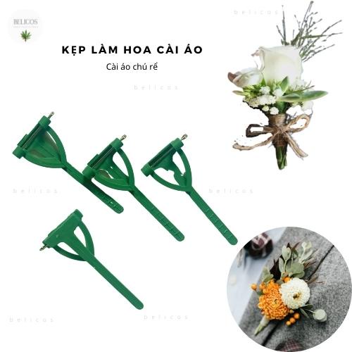 Kẹp làm hoa cài áo chú rể - Ghim cài áo