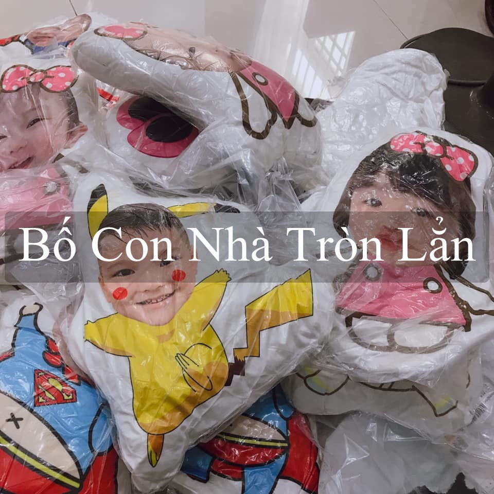 In gối theo yêu cầu - GỐI CHIBI GHÉP MẶT VUI NHỘN , NGỘ NGHĨNH cho các bé - Gối bông ghép hình theo yêu cầu - GỐI ÔM