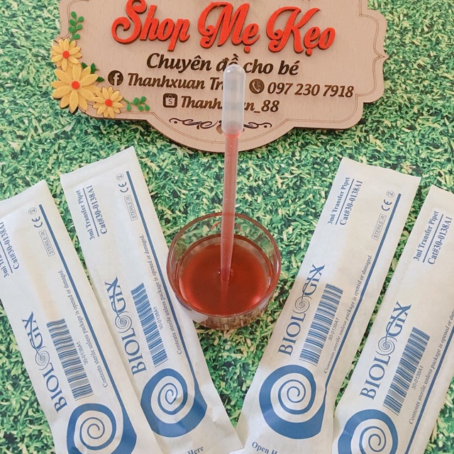 Combo 40 ống sữa 3 ml