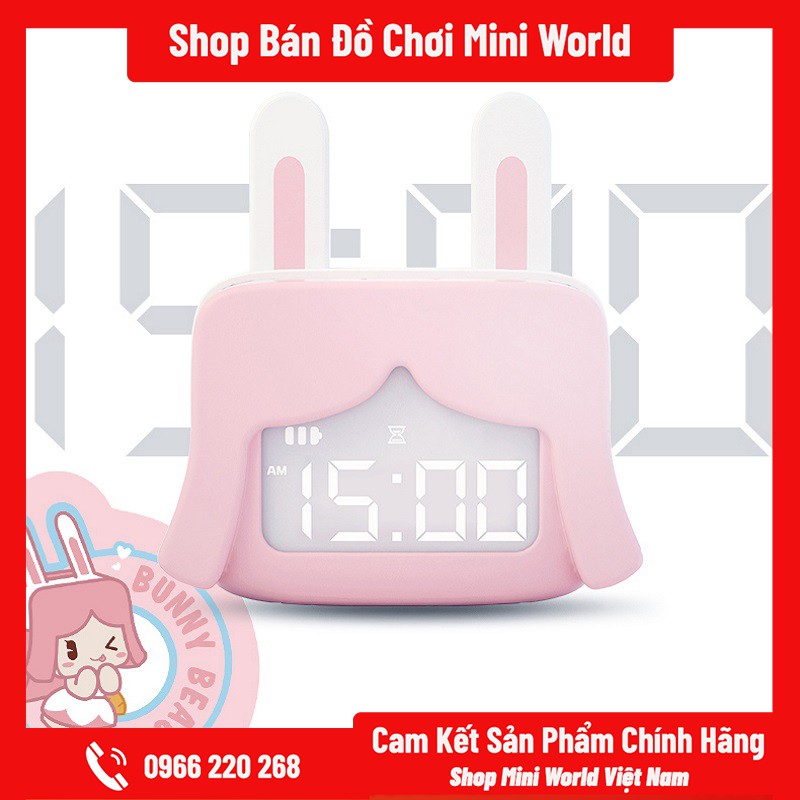 Đồng Hồ Báo Thức Mini World Gấu Panda