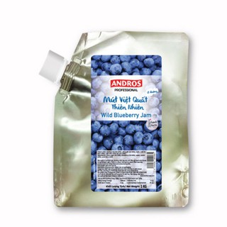 Mứt việt quất ít đường Jam - Andros 1kg