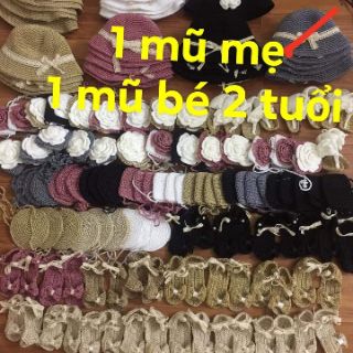 3 mũ bé. 1 mũ mẹ