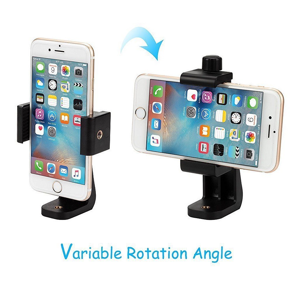 ❤️ HOTSALE ❤️ Khung kẹp đỡ điện thoại XOAY HM360 cho Gậy Selfie, Tripod