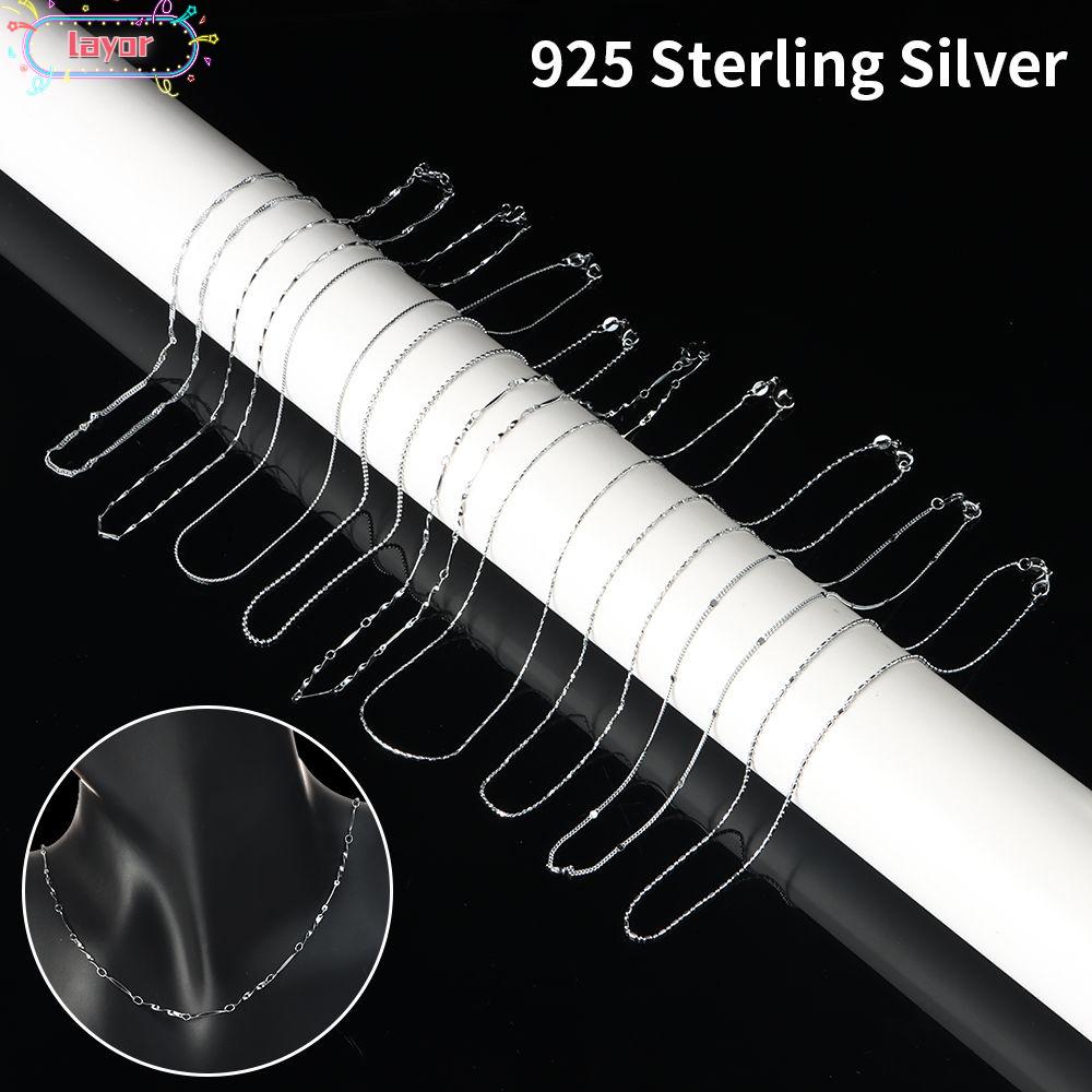 Vòng cổ 18 inch Thiết Kế Gợn Sóng Nước Thời Trang Dành Cho Nam Và Nữ