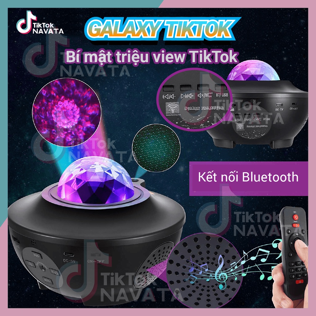 Đèn Led GALAXY TikTok đèn trần ngàn sao hot Tiktok Led thiên hà galaxy vũ trụ trang trí phòng ngủ hoặc quay video | BigBuy360 - bigbuy360.vn