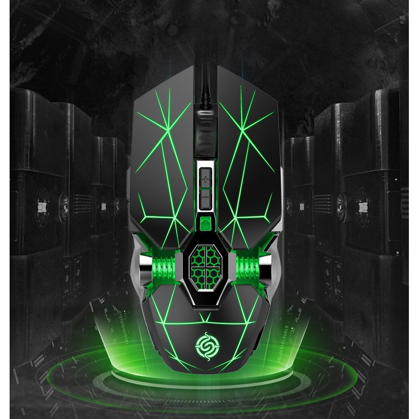 Chuột Gaming Siêu Khủng Esports Q7 Super Gaming Kiểu Dáng Siêu Độc Lạ, Led RGB Tự Đổi Màu | BigBuy360 - bigbuy360.vn
