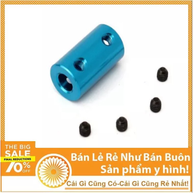 Khớp nối cứng nối trục động cơ, khớp nối trục cứng 5-8mm