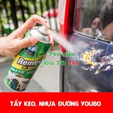 Bình xịt tẩy vết keo / Vết băng dính trên kính , xe oto/ Tẩy vết sơn xe thần kì