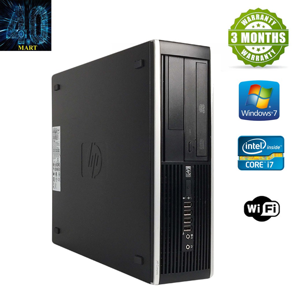 Máy tính đồng bộ -HP Compaq 6200 Pro SFF/I5-2400/ i7-2600/4GB/250GB Like New Full Box