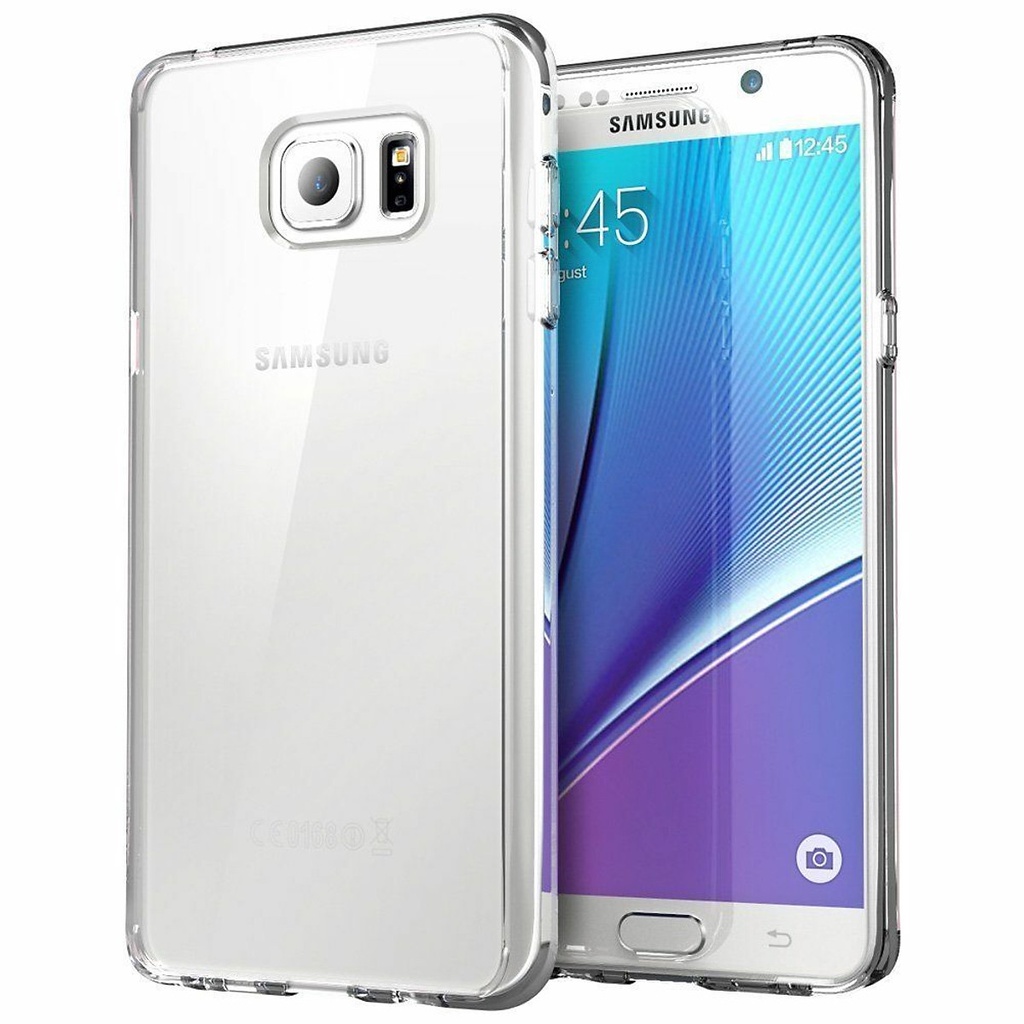 Ốp lưng dành cho Samsung Galaxy Note 5 silicon dẻo trong suốt Loại A+ cao cấp