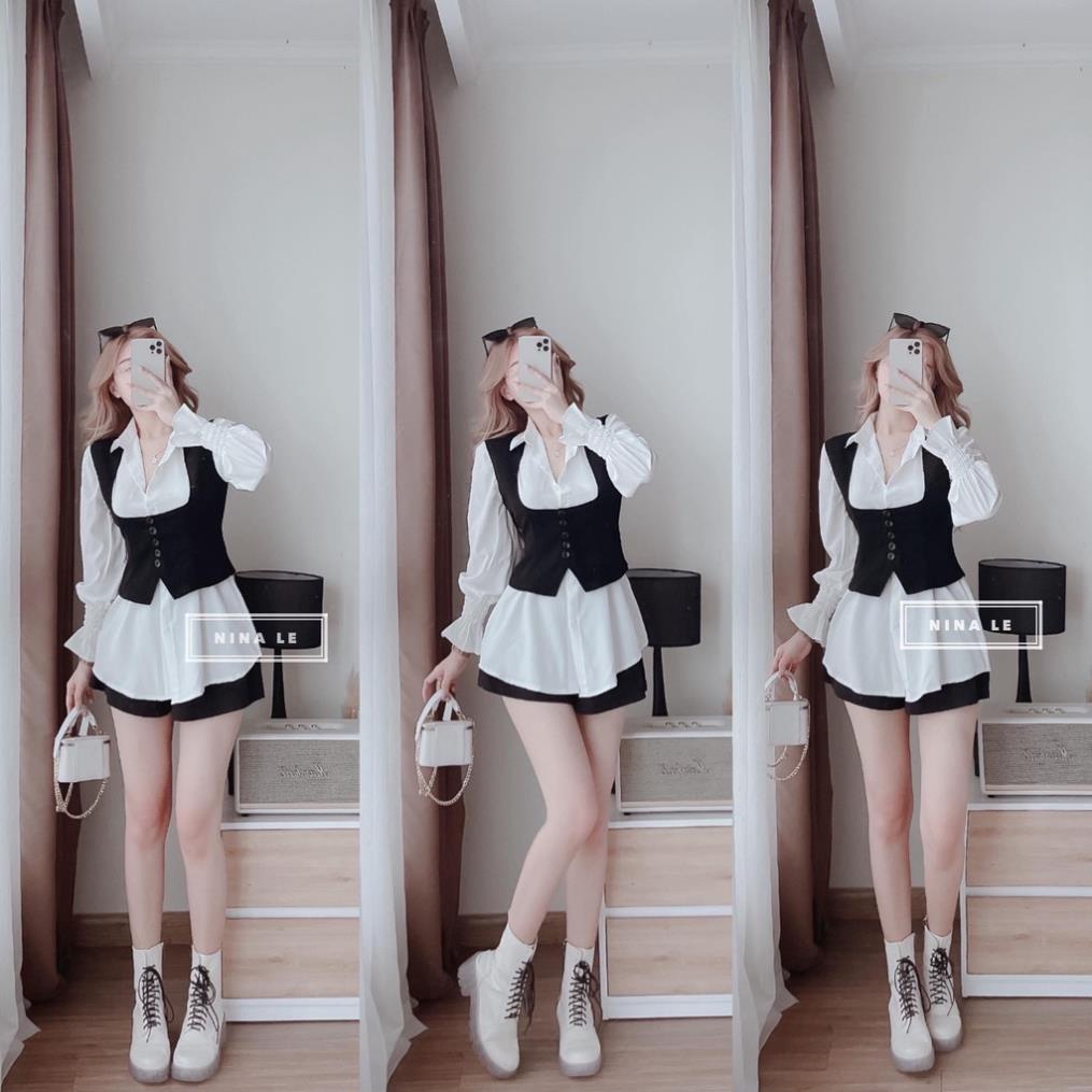 [ 𝐅𝐑𝐄𝐄 𝐒𝐇𝐈𝐏 ]  SÉT SƠ MI GHILE 3 MÓN QUẦN SHORT ĐÙI