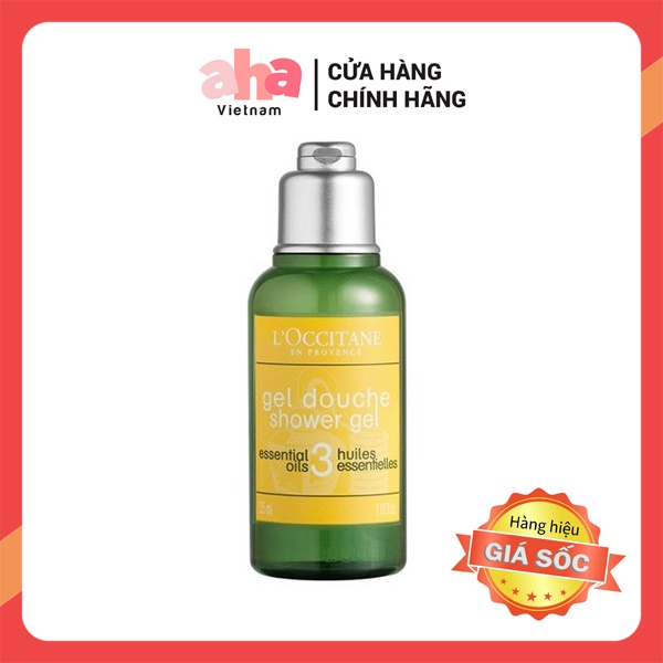 Gel tắm 5 loại tinh dầu L'Occitane  Aromachology Shower Gel 35Ml