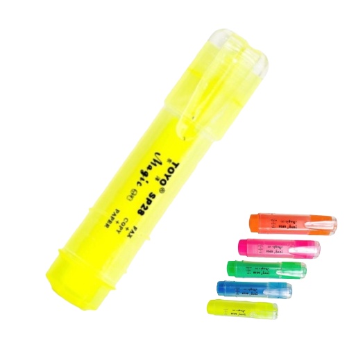 Bút dạ quang cute Toyo Sipa viết phản quang Đủ Màu Vàng Dương Cam Lá Hồng CHẤT LƯỢNG CAO