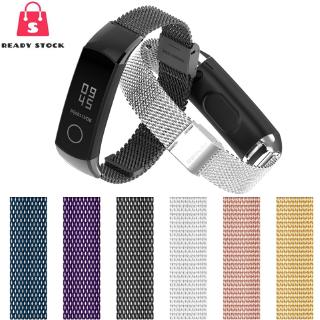 Dây Deo Thay Thế Chất Liệu Kim Loại Dạng Lưới Cho Huawei Honor Band 4 5