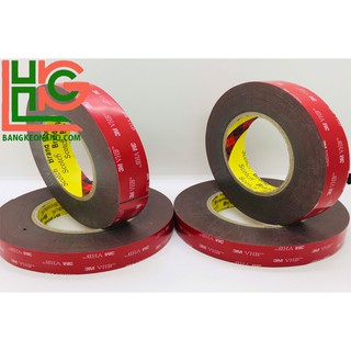 [ 1 CUỘN ] BĂNG KEO XỐP CƯỜNG LỰC 3M 
 " 2CM X 10 MÉT "