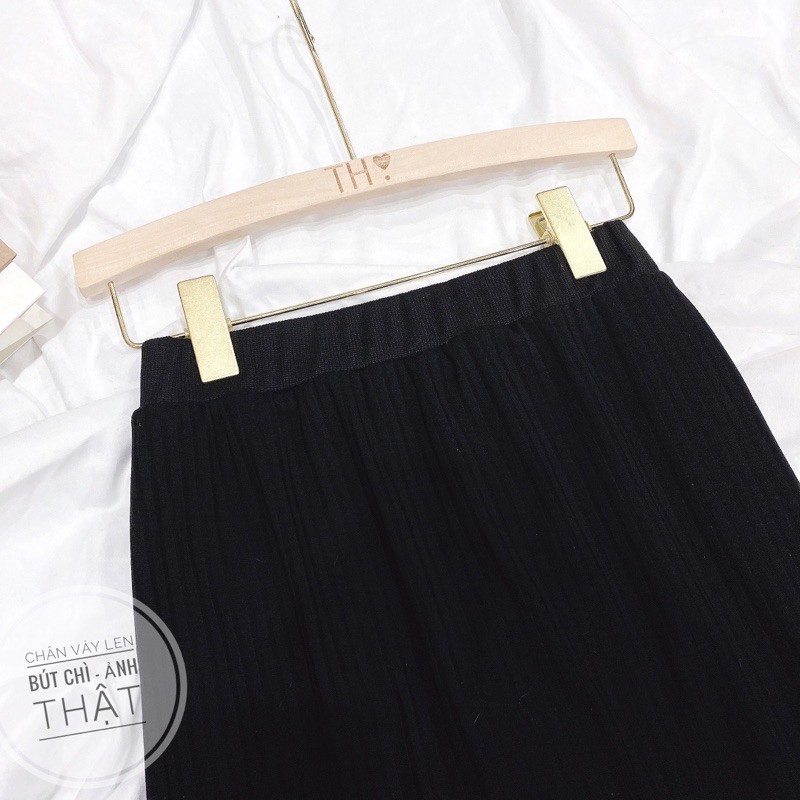 CHÂN VÁY BÚT CHÌ ĐEN CHO NỮ | BigBuy360 - bigbuy360.vn