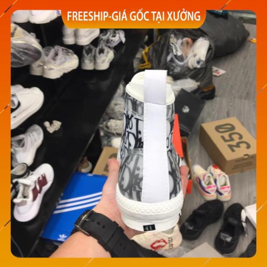 Giày thể thao dior CỔ Cao full phụ kiên bill box ! ✔️ [ NEW ] . . Hàng Chuẩn . ↯ !!! . "