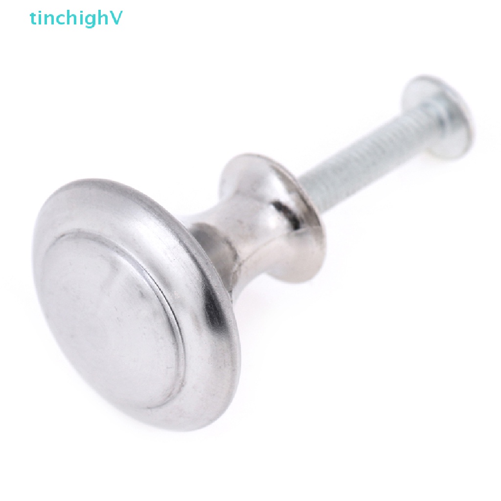 Set 10 Tay Nắm Ngăn Kéo Tủ Bằng Inox Hình Tròn Tiện Dụng