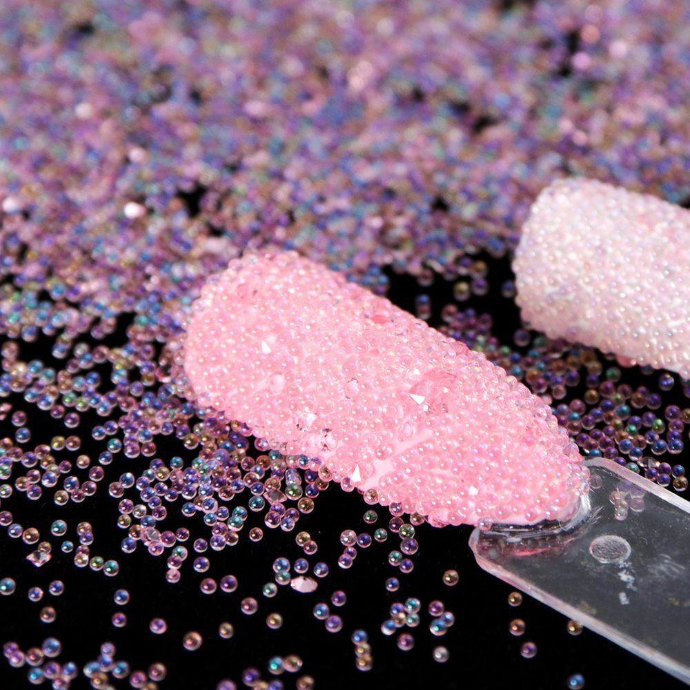 [Hàng mới về] Hạt cườm phong cách trứng cá nhỏ 3D phong cách Nhật trang trí làm đẹp móng cho nữ nhiều màu tùy chọn