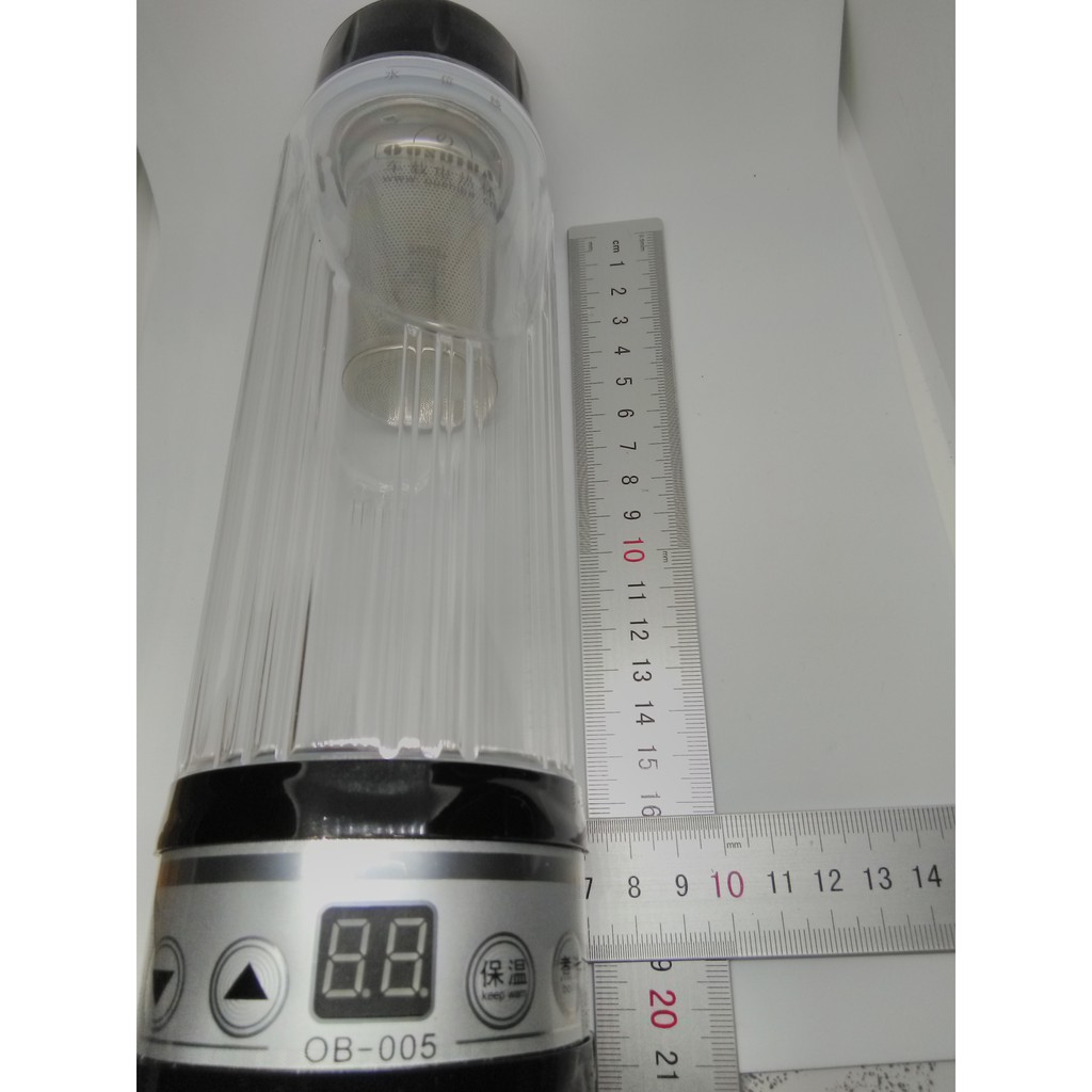 Cốc đun nước trên ôtô (Model: OB-005 12-24V DC 95W 8A/4A 420ml)