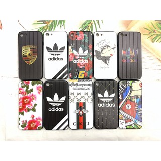 Ốp lưng iPhone 7, iPhone 8 in hình 3D vân Vali nổi