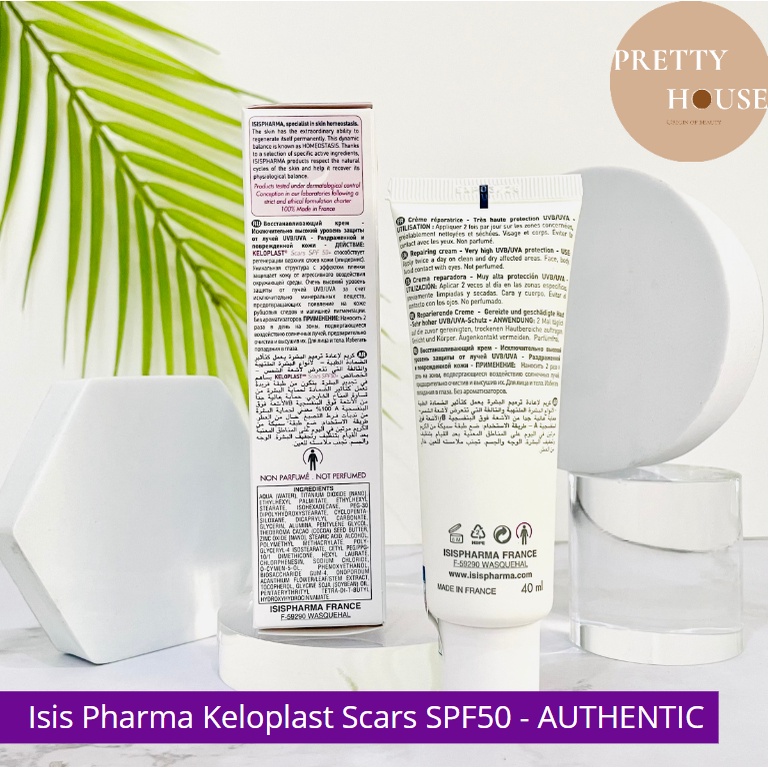 Kem Chống Nắng Phòng Ngừa Sẹo Lồi, Tăng Sắc Tố KELOPLAST SPF50+ ISIS Pharma